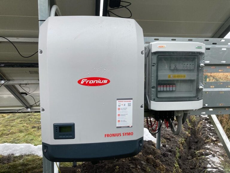 Instalacja fotowoltaiczna wykonana przez Apex Renewables