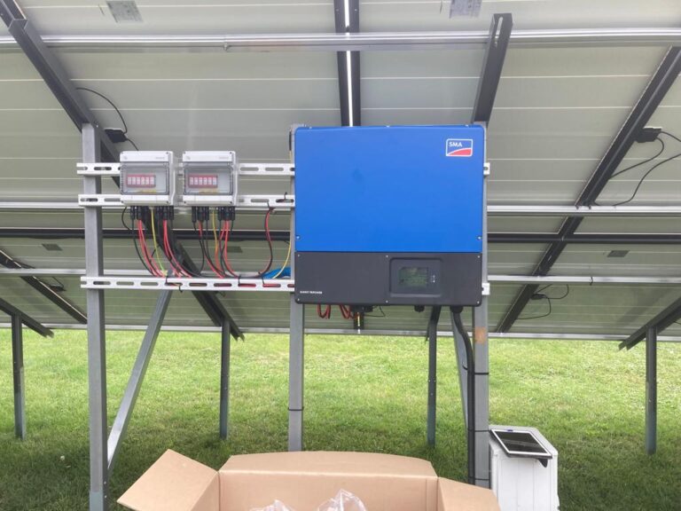 Instalacja fotowoltaiczna wykonana przez Apex Renewables