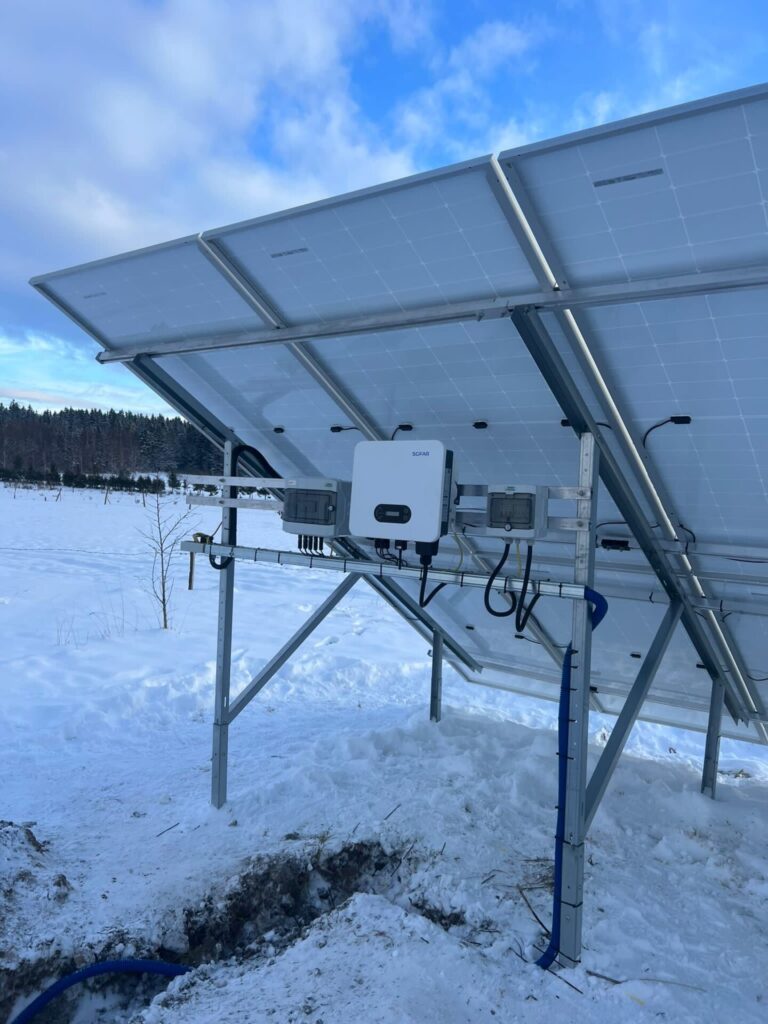 Instalacja fotowoltaiczna wykonana przez Apex Renewables