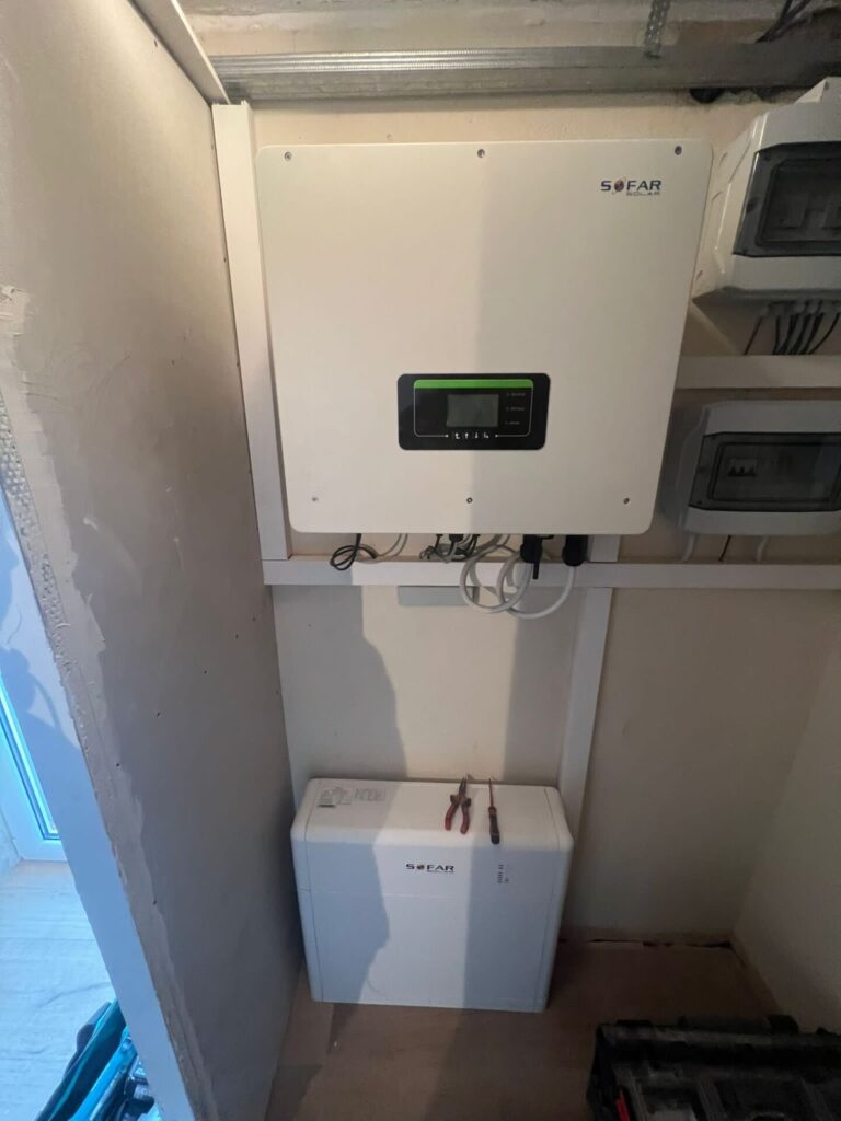 Instalacja fotowoltaiczna wykonana przez Apex Renewables