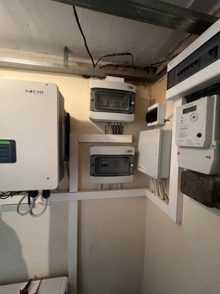 Instalacja fotowoltaiczna wykonana przez Apex Renewables