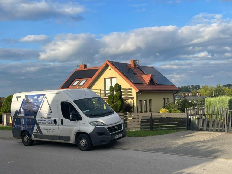 Instalacja fotowoltaiczna wykonana przez Apex Renewables